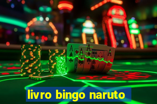 livro bingo naruto